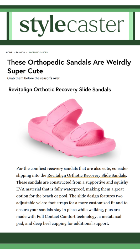 These Orthopedic Sandals Are Weirdly Super Cute